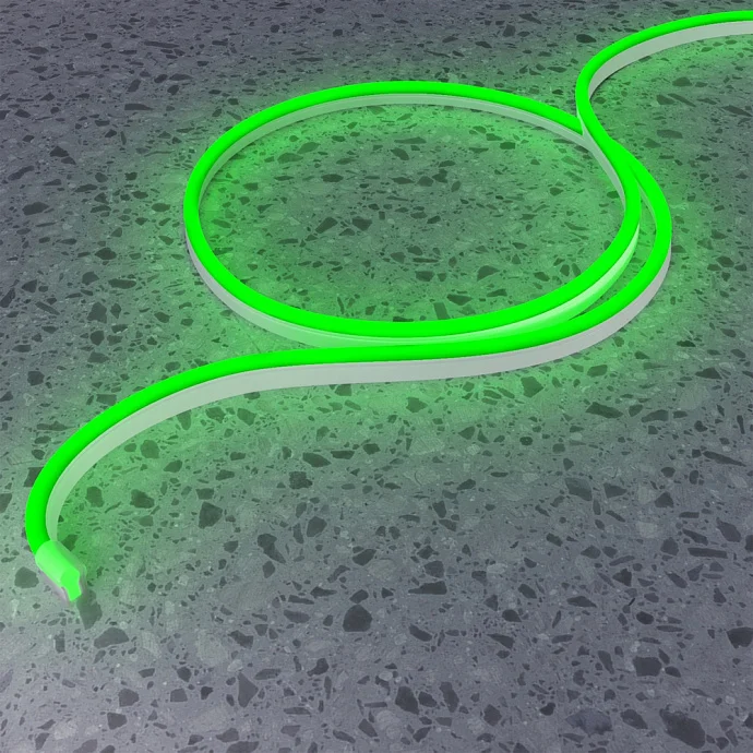 Led Strip Гибкий неон 25x13 220В 8Вт/м Green IP65 50м 201234 — 8.00Вт IP65