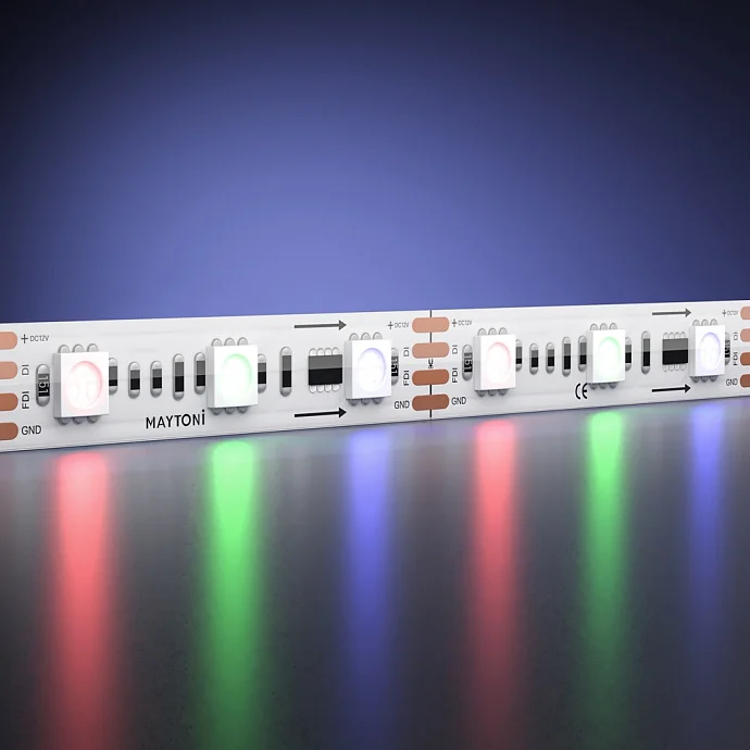 Led Strip Светодиодная лента 12В 5050 14,4Вт/м RGB 5м IP 67 201244 — 14.40Вт IP67