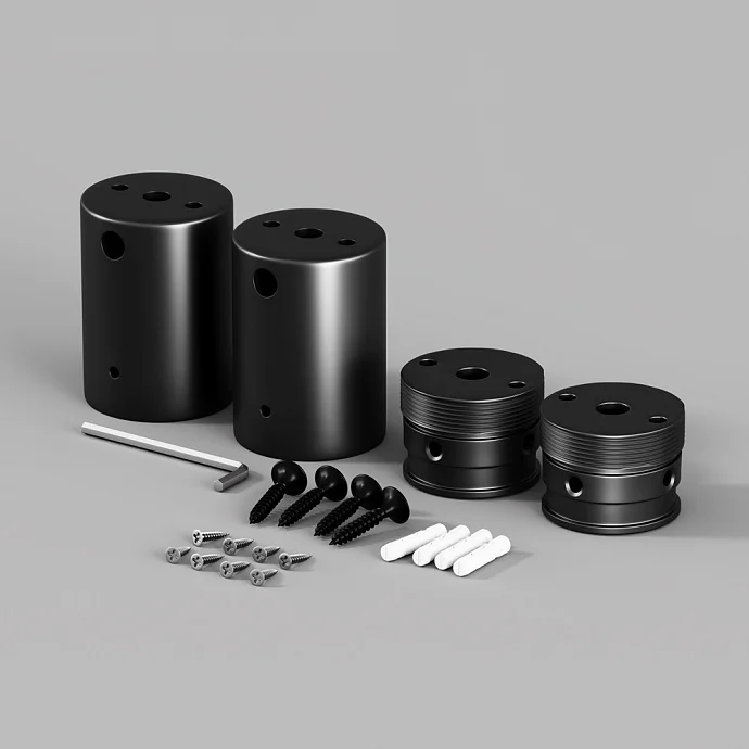 Led Strip Набор для двухстороннего накладного монтажа LNM-D25-2CS-B 20320 —  IP20