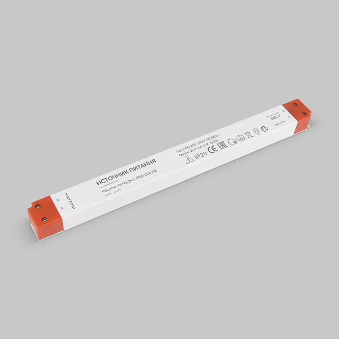 Led Strip Источник напряжения PSL004 24В 100Вт IP 20 220212 — 100.00Вт IP20