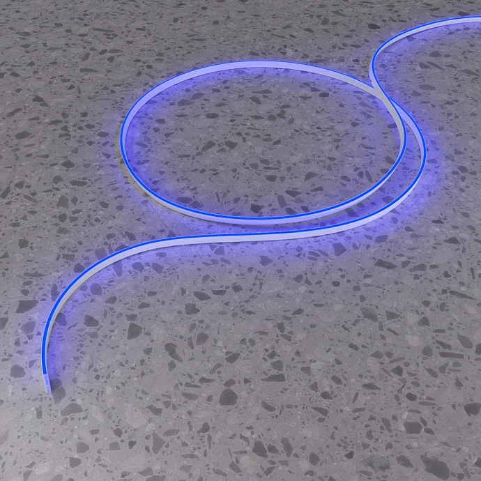 Led Strip Гибкий неон 10x4 24В 9,6 Вт/м Blue IP67 5м 432041 — 9.60Вт IP67