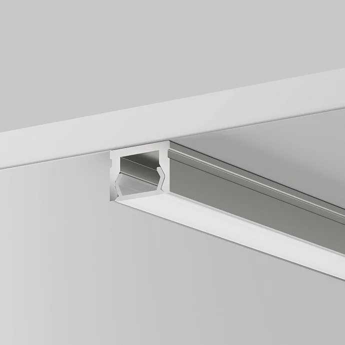 Led Strip Алюминиевый профиль накладной ALM-1007-S-2M 631001 —  IP20