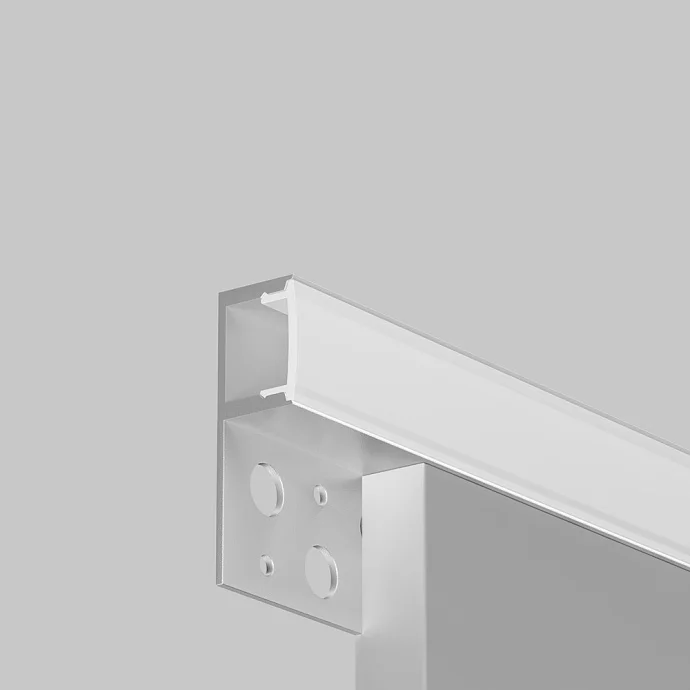 Led Strip Алюминиевый профиль встраиваемый ALM-3611-S-2M  636001 —  IP20