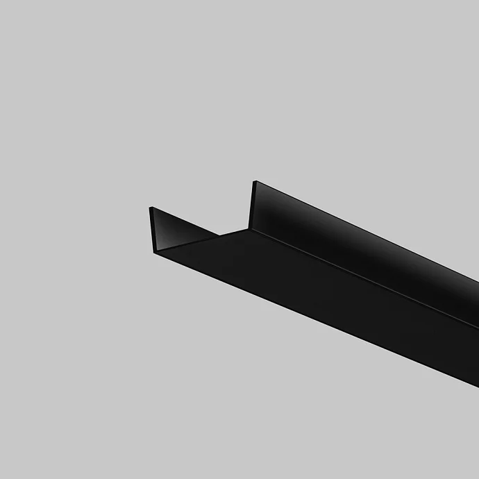 Led Strip Рассеиватель для профиля 15×06 (Чёрный, 2 м), ALM-001-B-DF-2M — IP20