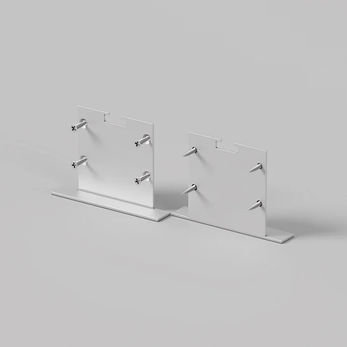 Led Strip Комплект заглушек (для профиля 50×35) 2 шт., ALM-5035T-S-EC —  IP20
