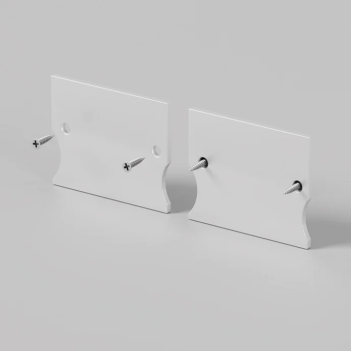 Led Strip Комплект заглушек (для профиля 41×51) 2 шт., ALM-4151-EC —  IP20