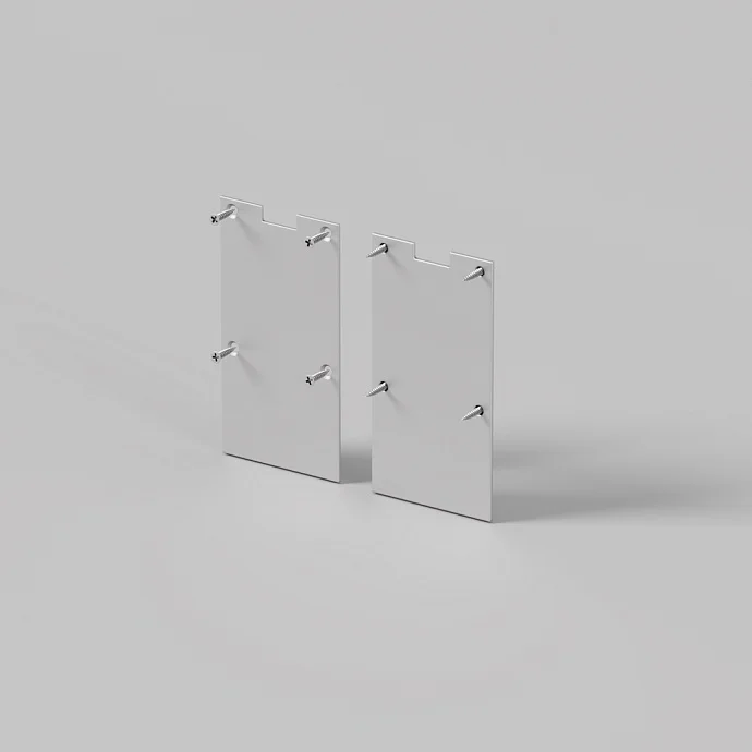 Led Strip Комплект заглушек (для профиля 35×66) 2 шт., ALM-3566-EC —  IP20