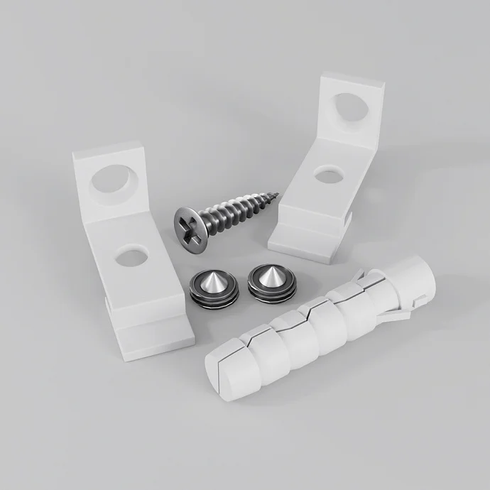 Led Strip Комплект креплений 2шт.
 для профиля с боковым свечением ALM-3535R-1MT —  IP20