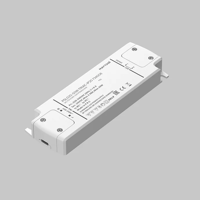 Lighting control Источник напряжения PSL020-50W-TRIAC-IP20 — 50.00Вт IP20
