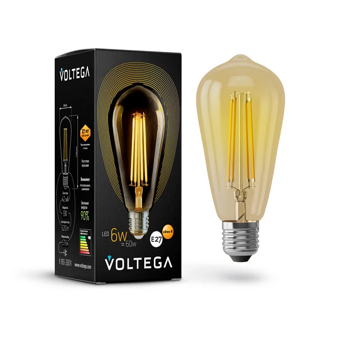 Voltega VG10-ST64Gwarm6W — 6.00Вт IP20
