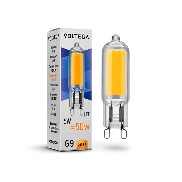 Voltega VG9-K1G9warm5W — 5.00Вт IP20