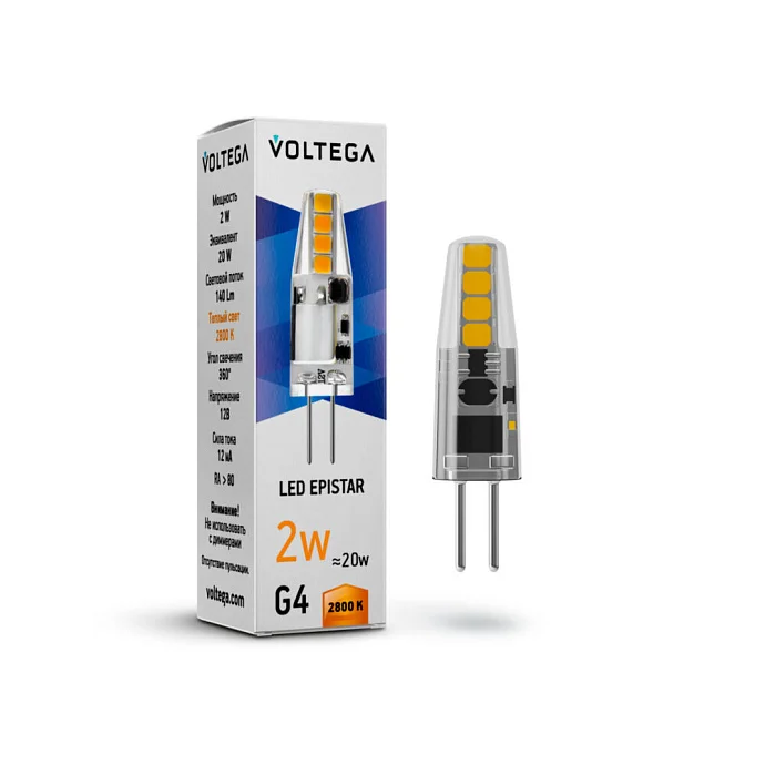 Voltega VG9-K1G4warm2W-12 — 2.00Вт IP20