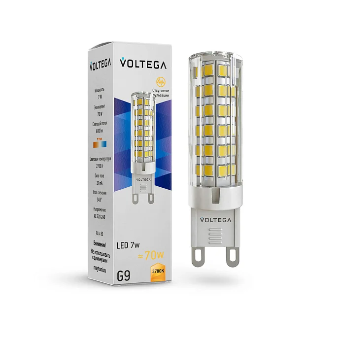 Voltega VG9-K3G9-2.7K-7W — 7.00Вт IP20