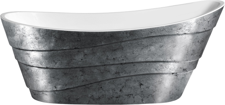 Акриловая ванна Lagard Alya Treasure Silver