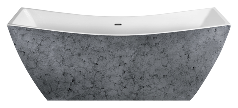 Акриловая ванна Lagard Issa Treasure Silver