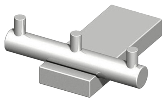 Крючок Bandini Bamboo 697.700 хром