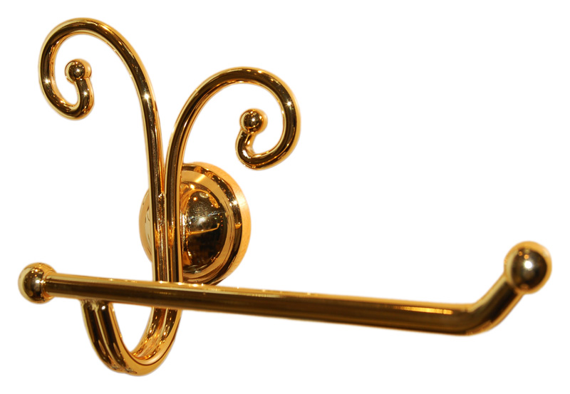 Держатель туалетной бумаги VetrArte Ricciolo Ric/4 золото