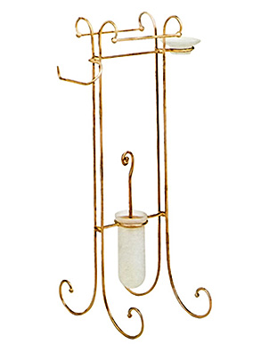 Стойка VetrArte Ricciolo Ric/16 патинированный розовый