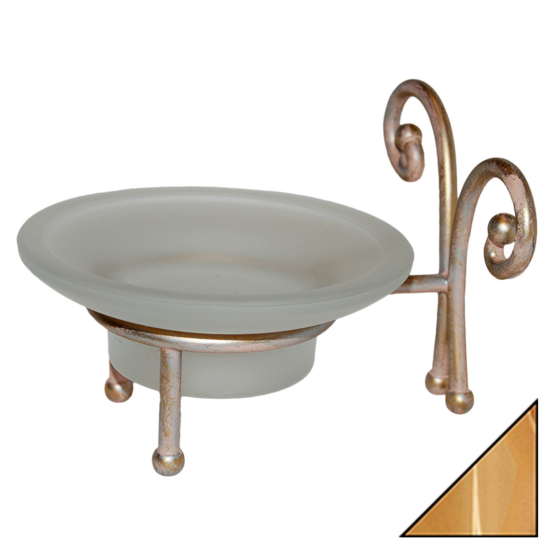 Мыльница VetrArte Ricciolo Ric/11 золото