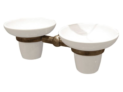 Мыльница Bandini Classic 6951/00 бронза