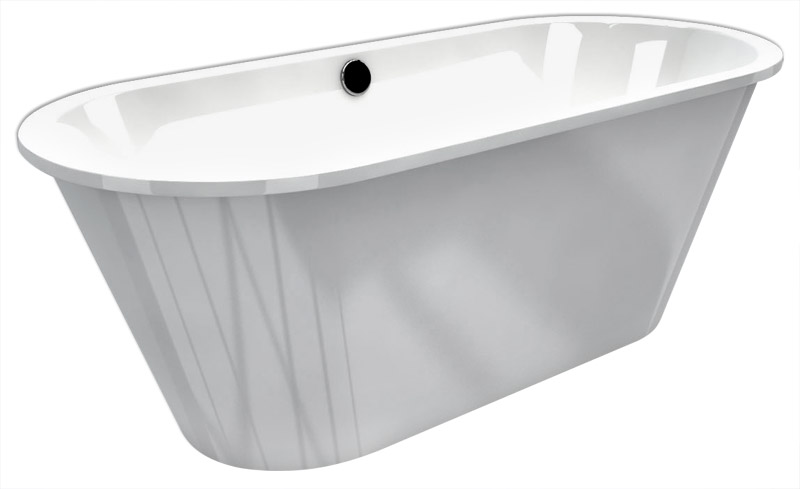 Ванна из искусственного камня ESSE Creta белая