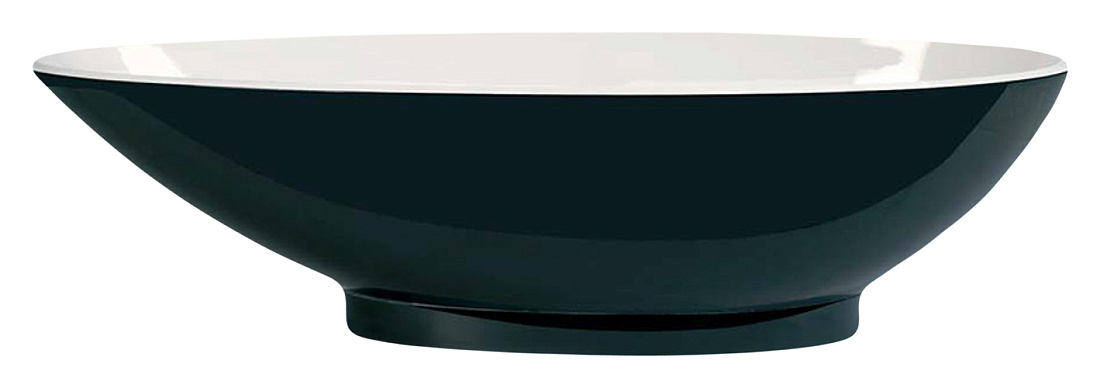 Ванна из искусственного камня Victoria+Albert Napoli black