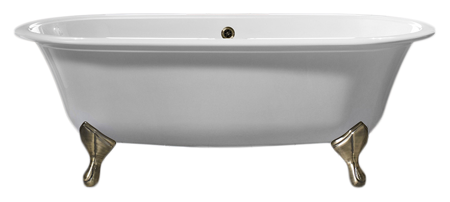 Ванна из искусственного камня Victoria+Albert Radford aged bronze