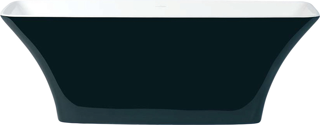 Ванна из искусственного камня Victoria+Albert Ravello черный