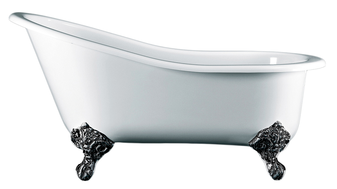 Ванна из искусственного камня Victoria+Albert Shropshire chrome