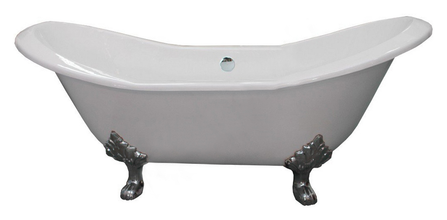 Чугунная ванна Elegansa Taiss хромированные ножки