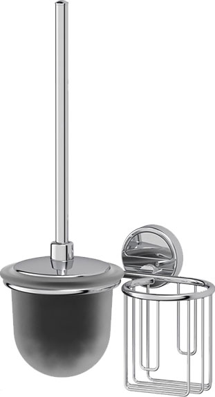 Держатель освежителя воздуха FBS Luxia LUX 059 с ершиком