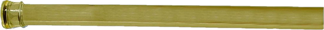 Карниз для ванны Carnation Home Fashions Standard Tension Rod Brass