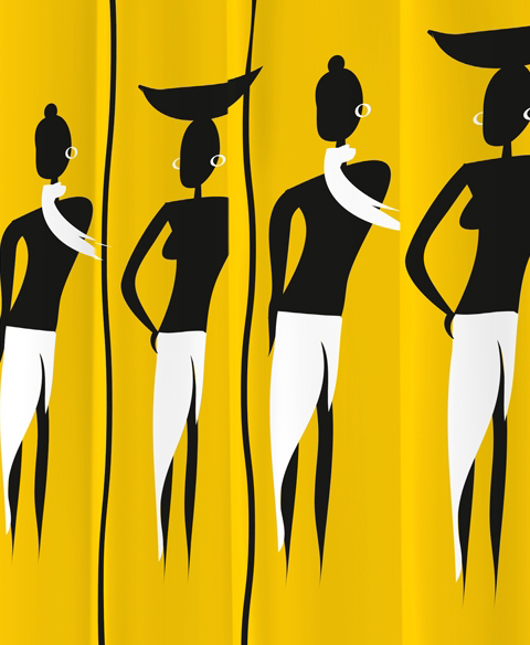 Штора для ванной Bacchetta Dakar 180х200