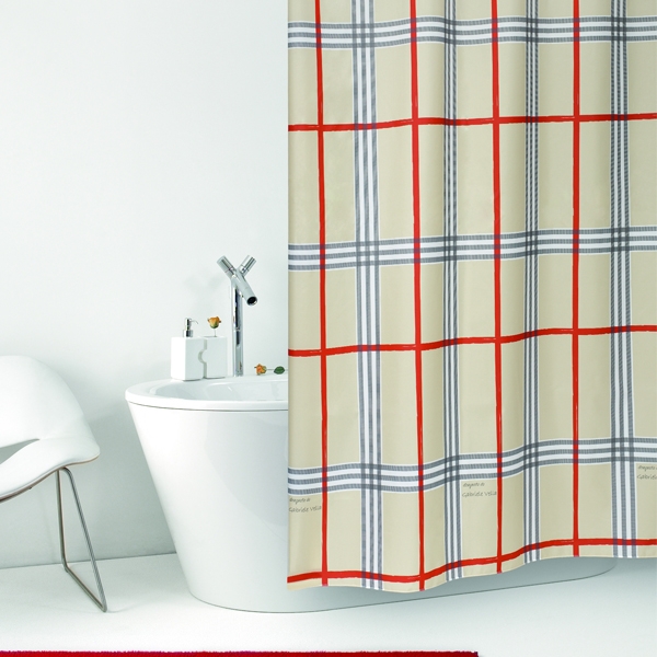 Штора для ванной Bacchetta Fabric 180х200