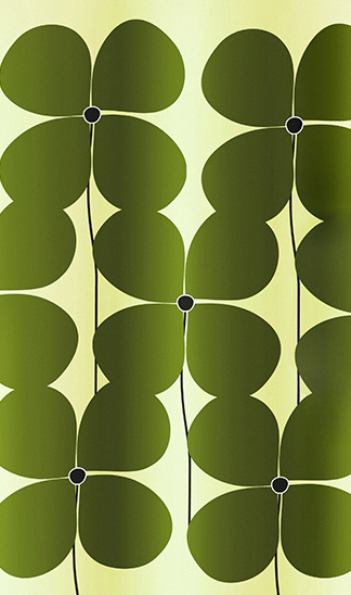 Штора для ванной Bacchetta Quadrifoglio 180х200