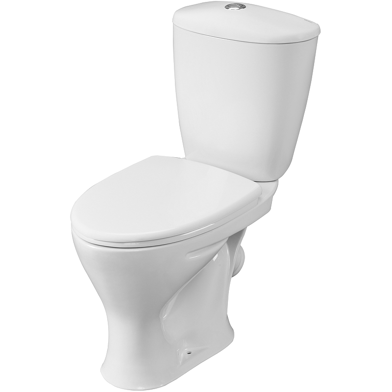 Унитаз-компакт Santeri Версия белый, косой выпуск