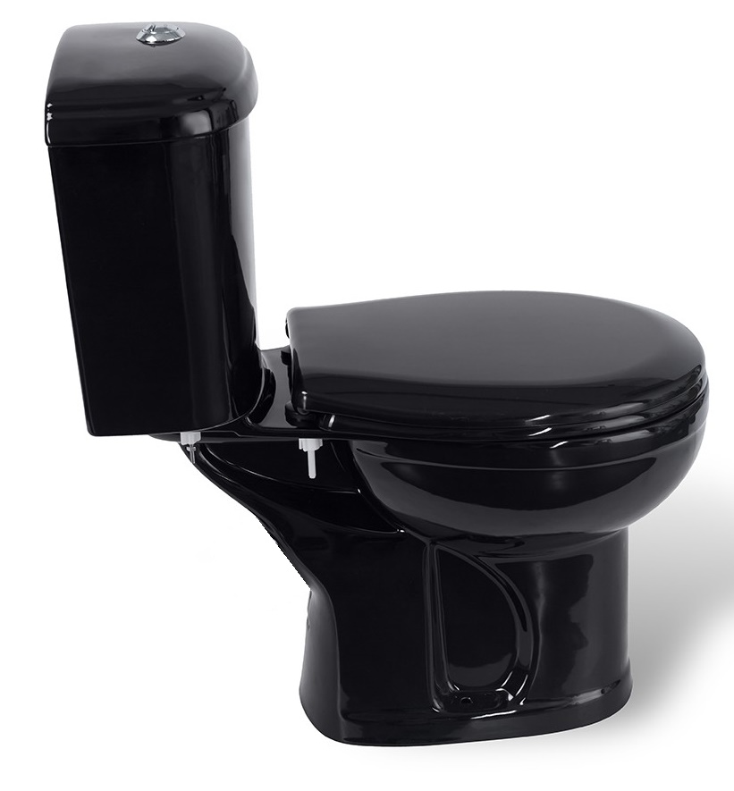 Унитаз-компакт Оскольская керамика Дора черный (47374130402)