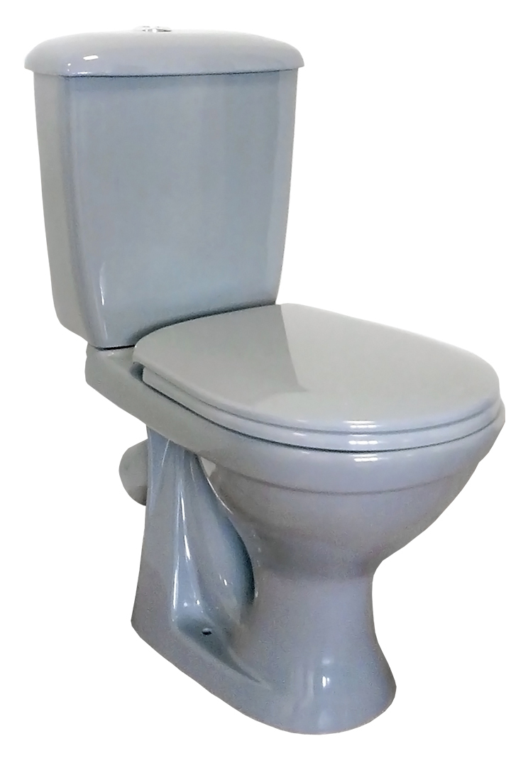 Унитаз-компакт Оскольская керамика Суперкомпакт серый