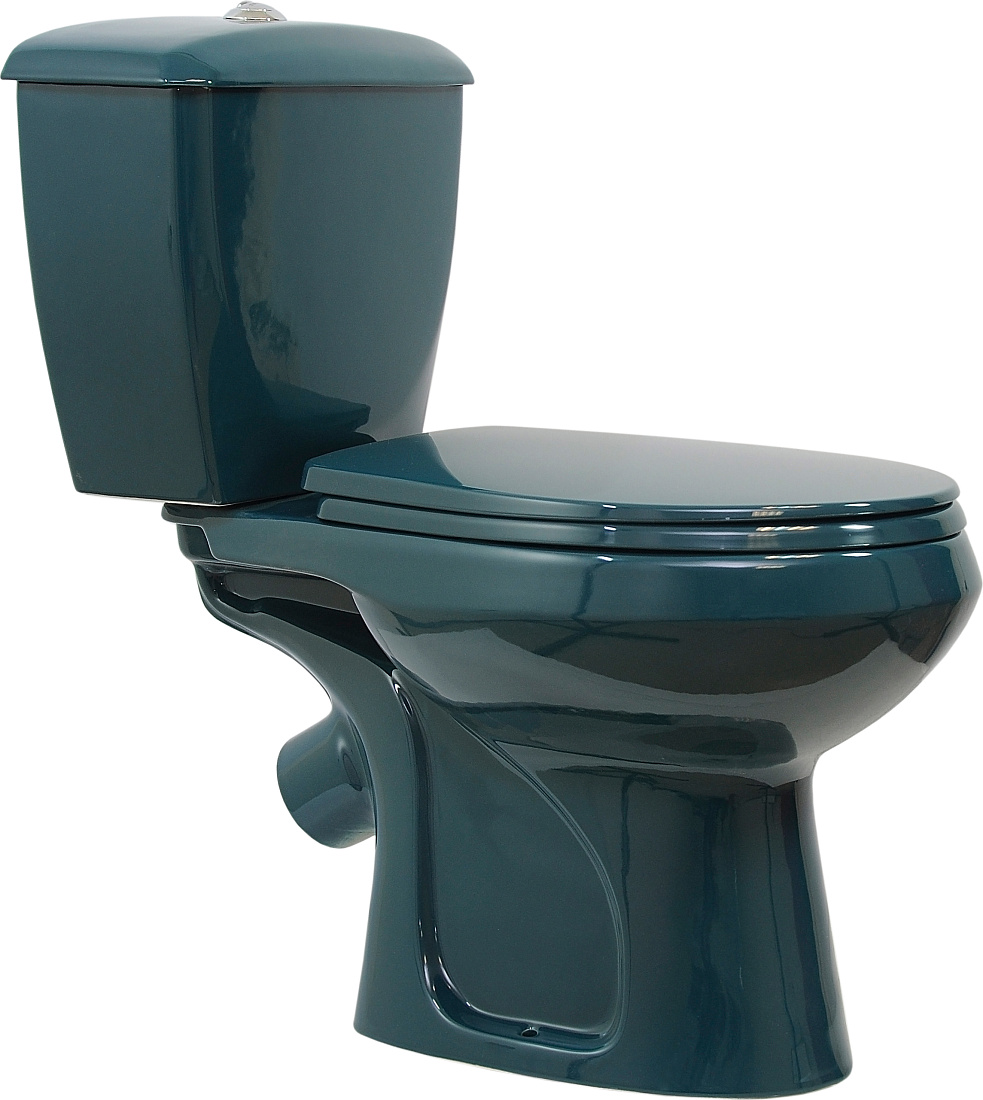 Унитаз-компакт Оскольская керамика Элисса зеленый (43325130202)