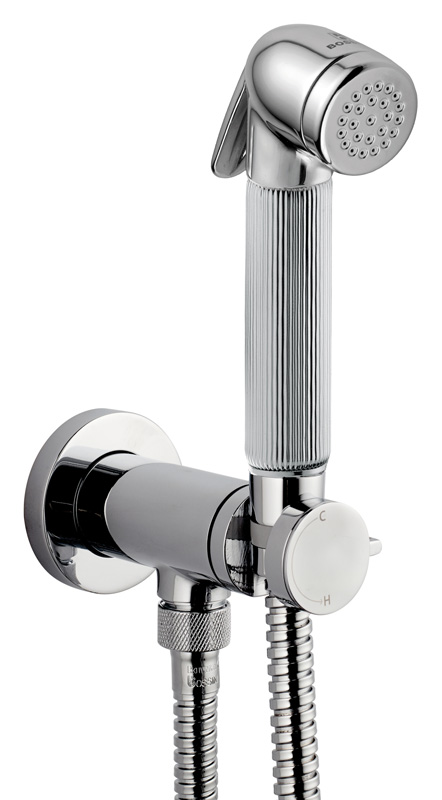 Гигиенический душ Bossini Nikita Mixer Set E37008 CR со смесителем, хром