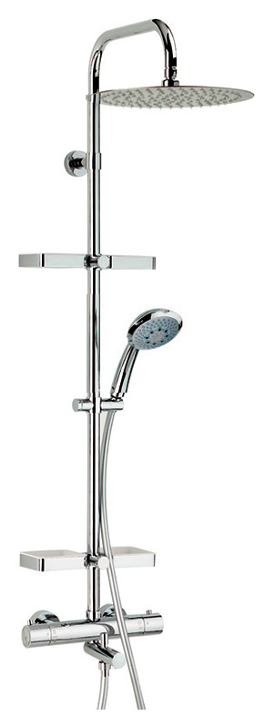 Душевая стойка Valentin Elle&Lui Opium термостат с изливом