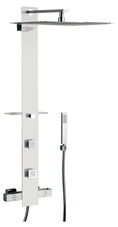 Душевая панель Valentin I-Deco white