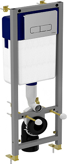 Инсталляция для унитазов Vidima W3714AA с двойной панелью смыва