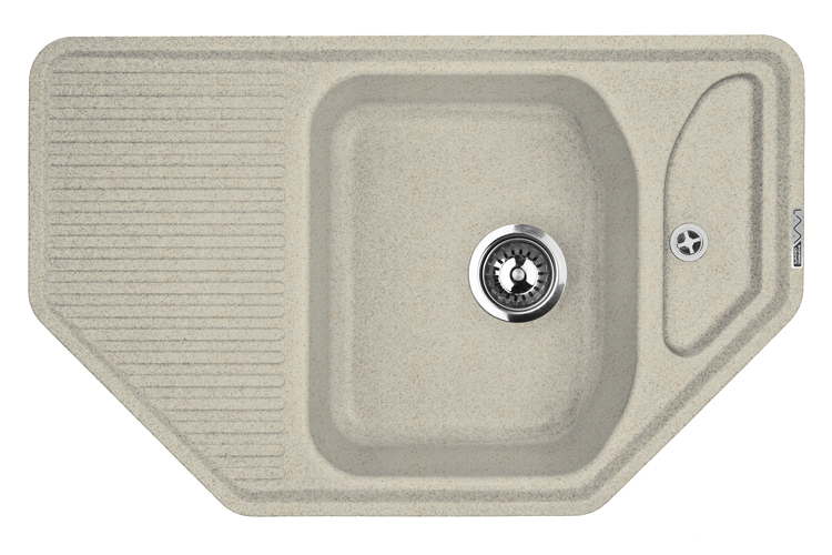 Мойка кухонная Lava A1 Latte белый