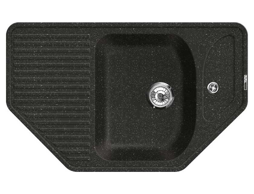 Мойка кухонная Lava A1 Basalt черный