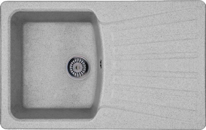 Мойка кухонная Whinstone Веста серый