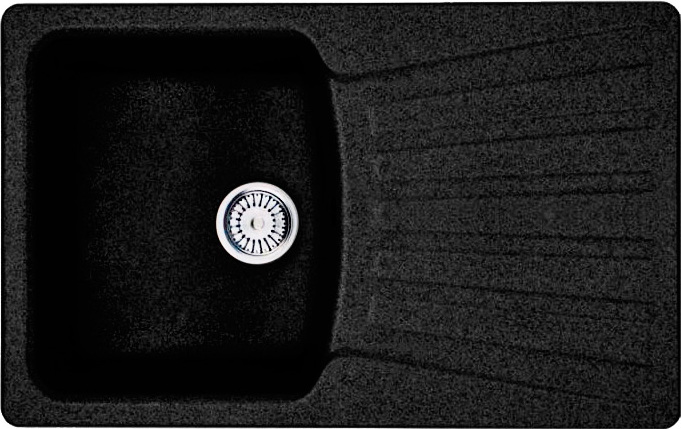 Мойка кухонная Whinstone Веста черный
