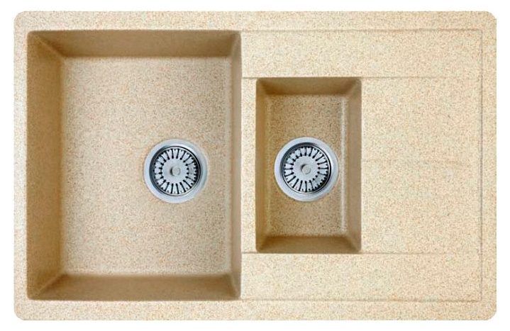 Мойка кухонная Whinstone Гурон светло-бежевый