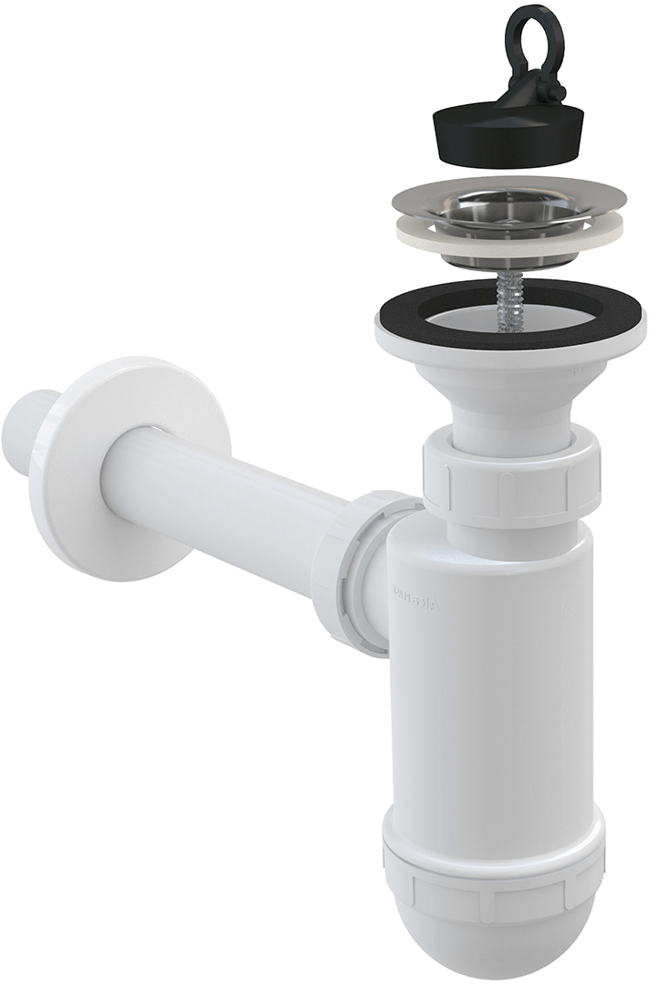 Сифон для раковины AlcaPlast A410 (AG210512432)
