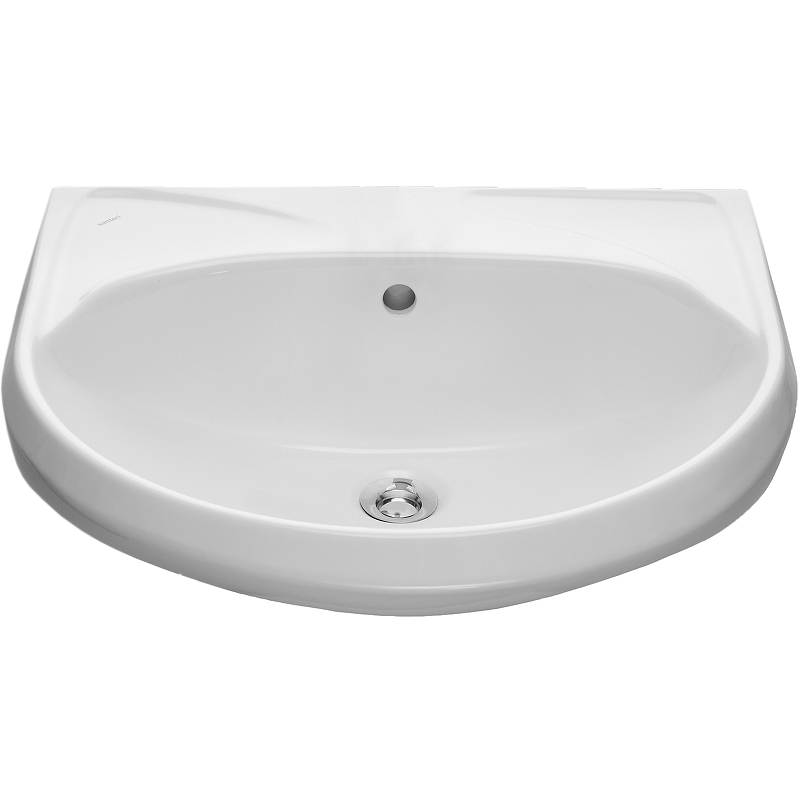 Раковина Santeri Вест 57 без отверстия для смесителя